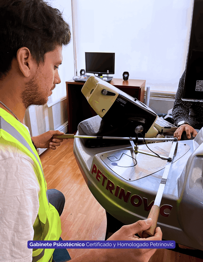 Gabinete Psicotécnico Certificado y Homologado Petrinovic